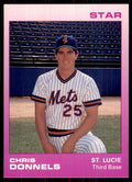 1988 The Star Co. Chris Donnels Baseball Cards #6