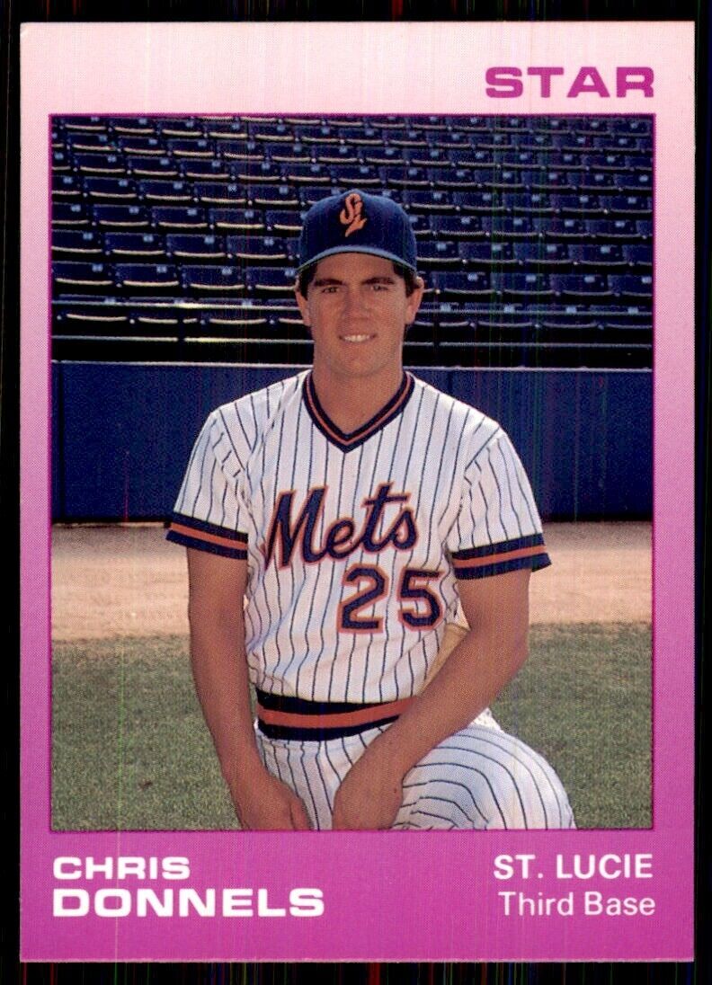 1988 The Star Co. Chris Donnels Baseball Cards #6