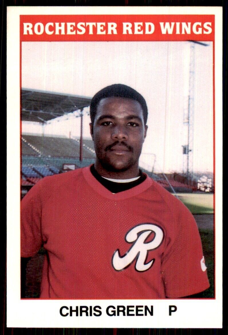 1987 TCMA Chris Green Baseball Cards #22