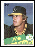 1985 Topps. Keith Atherton Baseball Cards #166