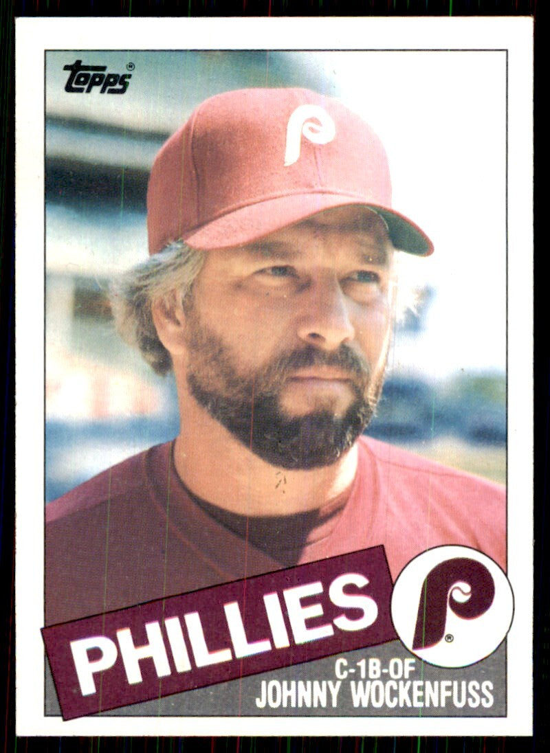 1985 Topps. Johnny Wockenfuss A Baseball Cards #39