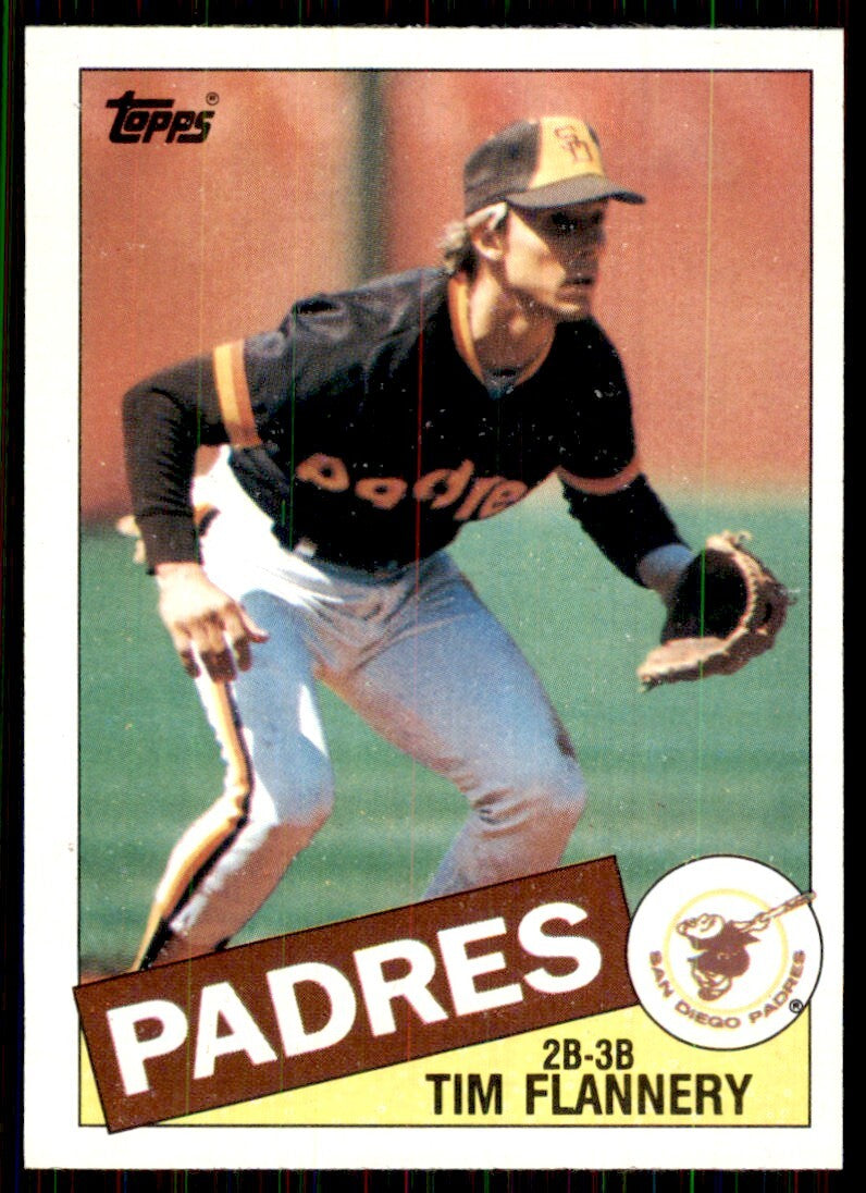 1985 Topps: Tim Flannery Baseball Cards #182
