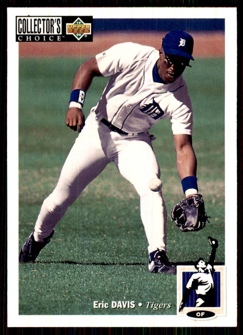 1994 Upper Deck Collector's Choice Eric Davis Baseball Cards #563