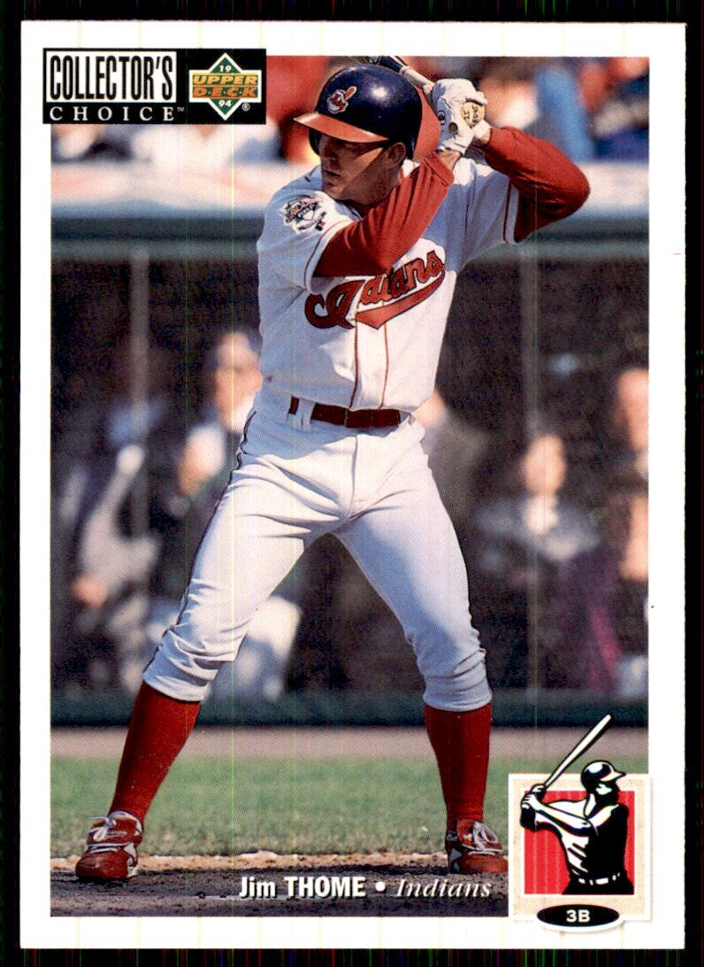 1994 Upper Deck Collector's Choice Jim Thome Baseball Cards #624