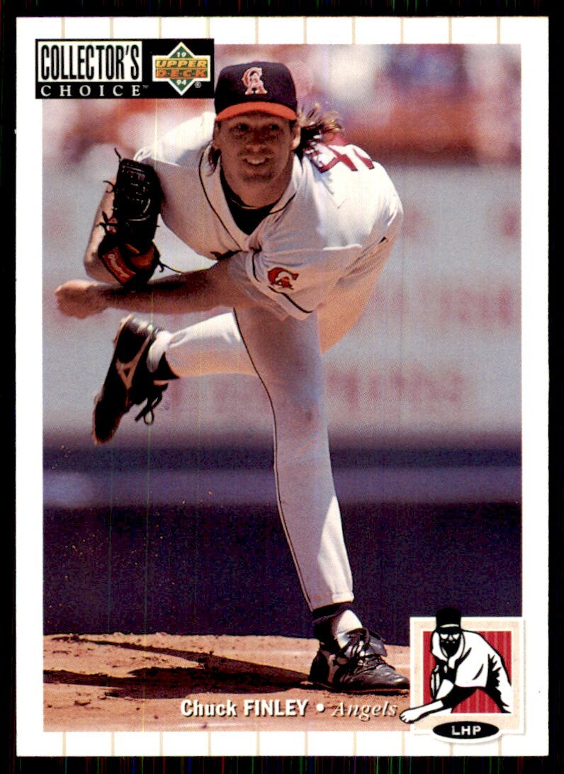1994 Upper Deck Chuck Finley Baseball Cards #515