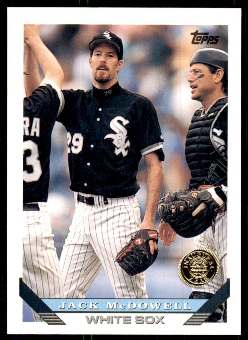 1993 Topps Inaugural Colorado Rockies Jack McDowell #344