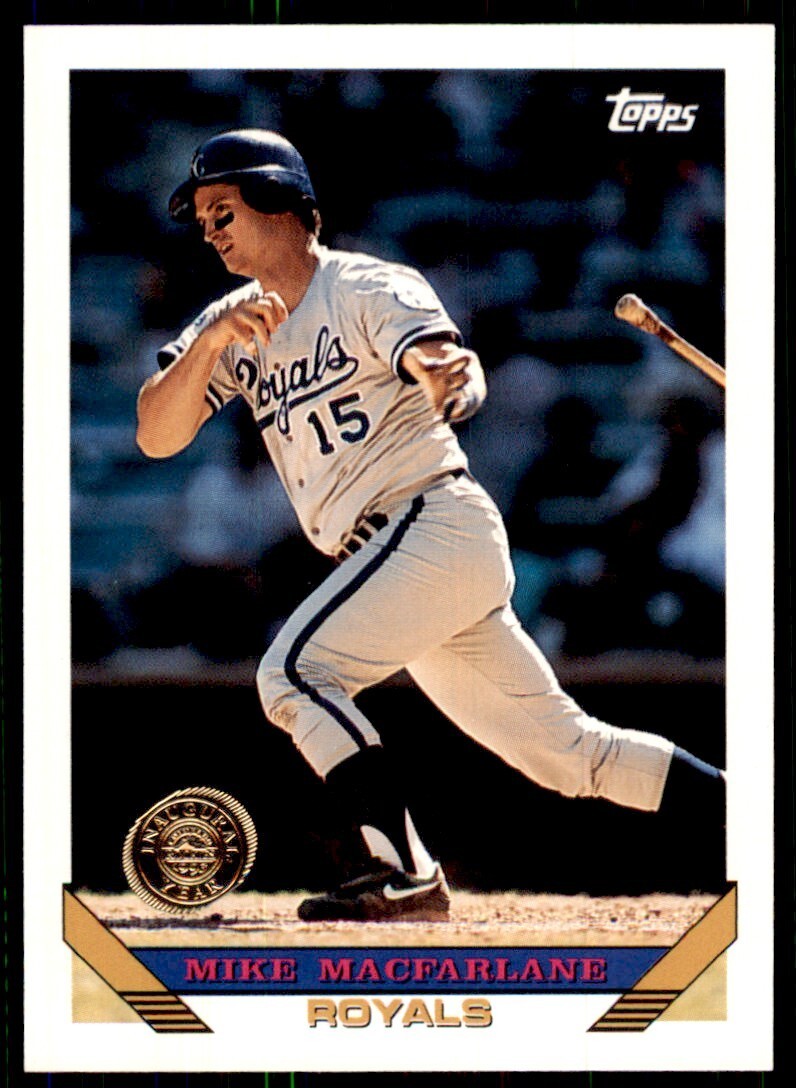 1993 Topps Inaugural Colorado Rockies Mike Macfarlane #768