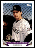 1993 Topps Inaugural Colorado Rockies Travis Buckley #732