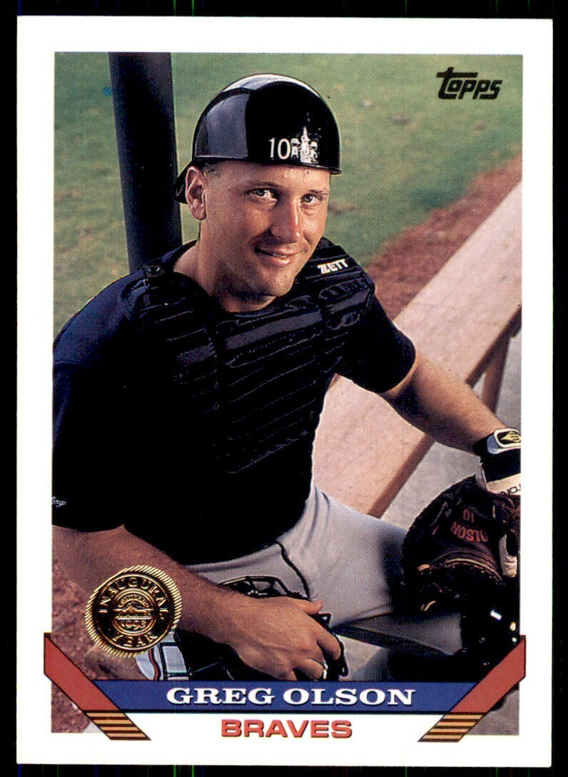 1993 Topps Inaugural Colorado Rockies Greg Olson #708