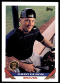 1993 Topps Inaugural Colorado Rockies Greg Olson #708
