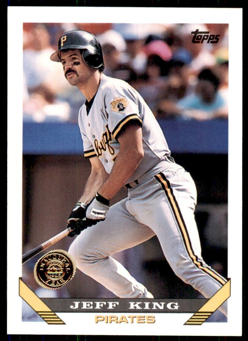 1993 Topps Inaugural Colorado Rockies Jeff King #136