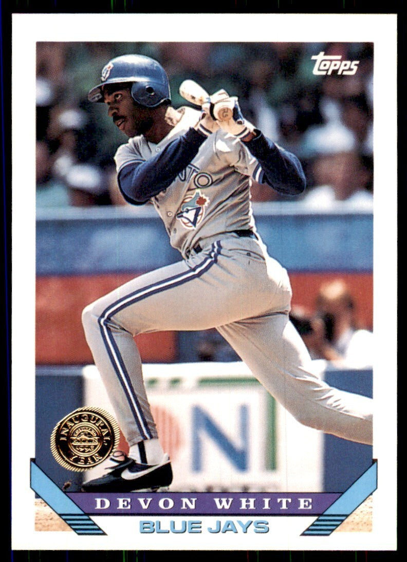 1993 Topps Inaugural Colorado Rockies Devon White #387