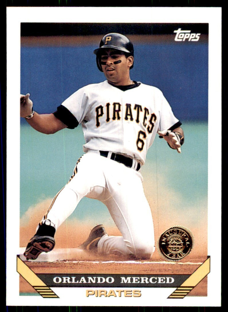 1993 Topps Inaugural Colorado Rockies Orlando Merced #378