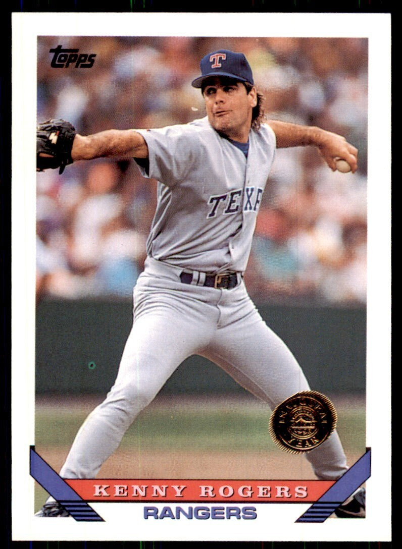1993 Topps Inaugural Colorado Rockies Kenny Rogers #169