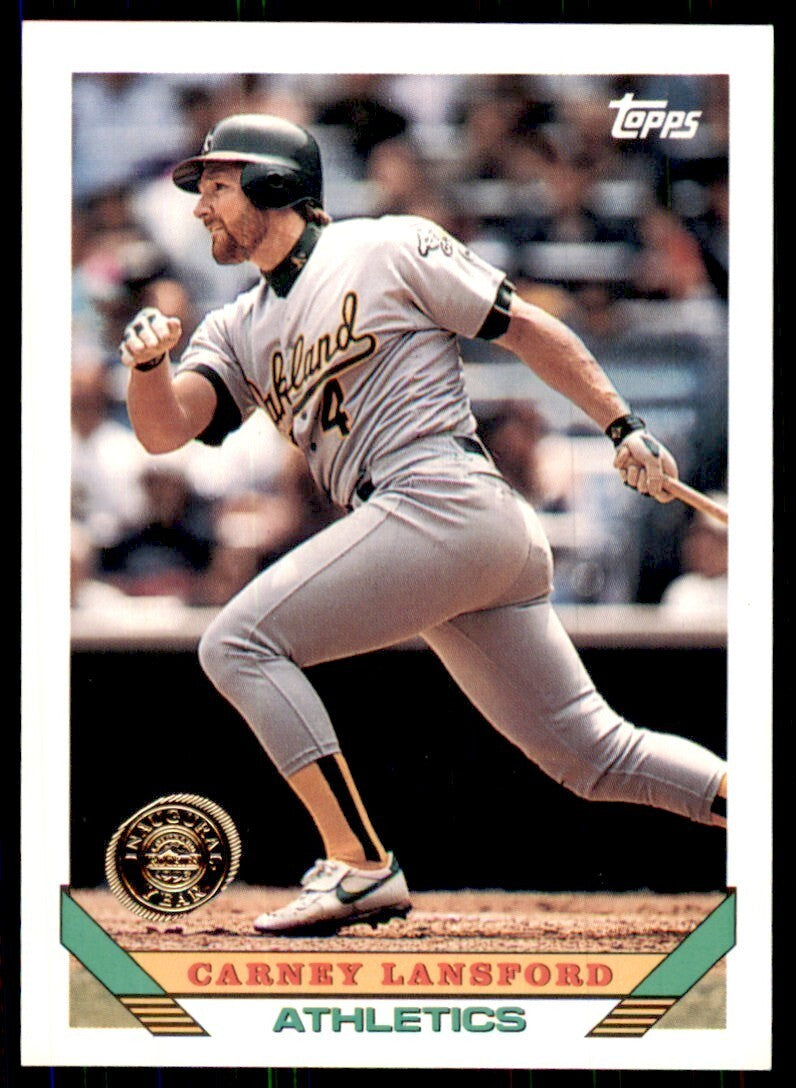 1993 Topps Inaugural Colorado Rockies Carney Lansford #127