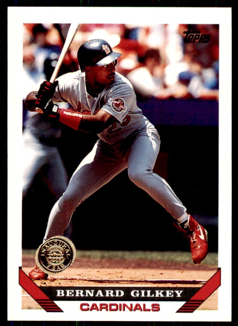 1993 Topps Inaugural Colorado Rockies Bernard Gilkey #203