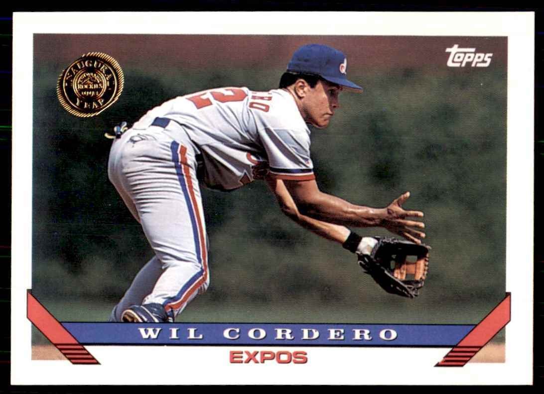 1993 Topps Inaugural Colorado Rockies Wil Cordero #256