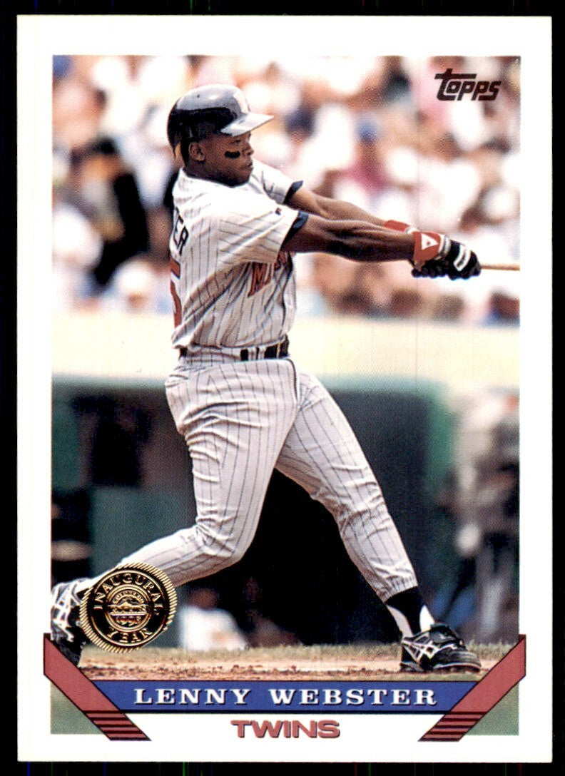 1993 Topps Inaugural Colorado Rockies Lenny Webster #37