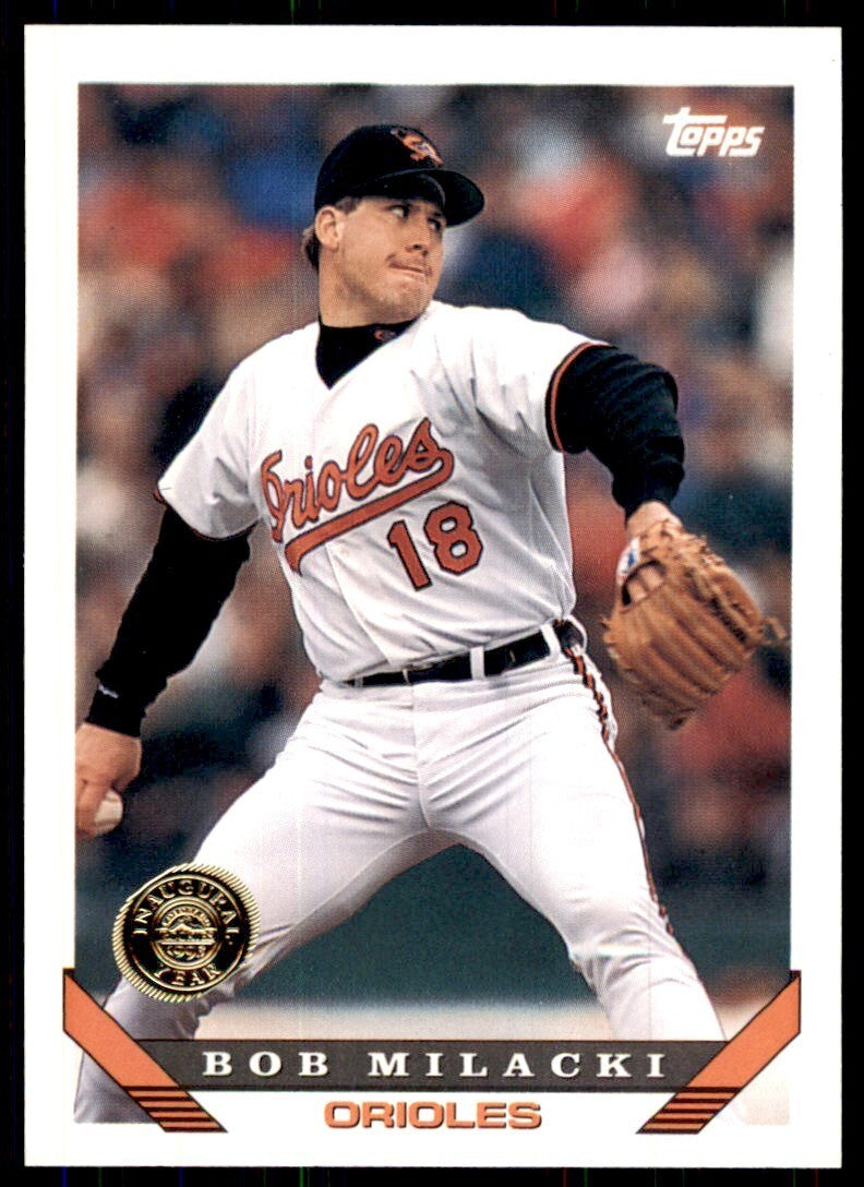 1993 Topps Inaugural Colorado Rockies Bob Milacki #192