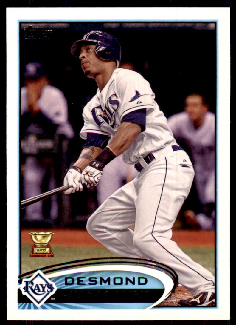2012 Topps Desmond Jennings A Baseball Cards #16