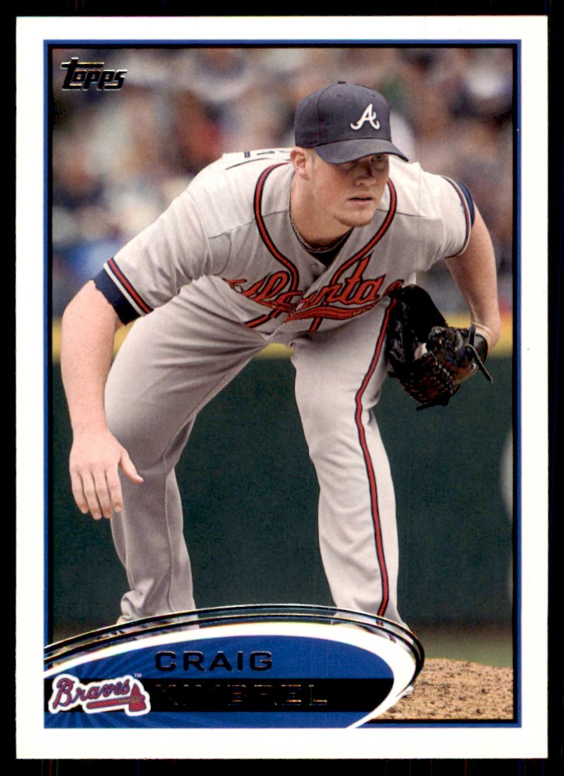 2012 Topps Craig Kimbrel Baseball Cards #20