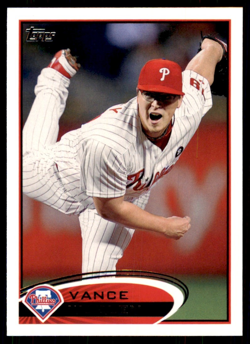 2012 Topps Vance Worley B Baseball cards #307