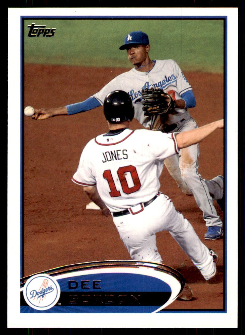 2012 Topps. Dee Gordon Baseball Cards #161