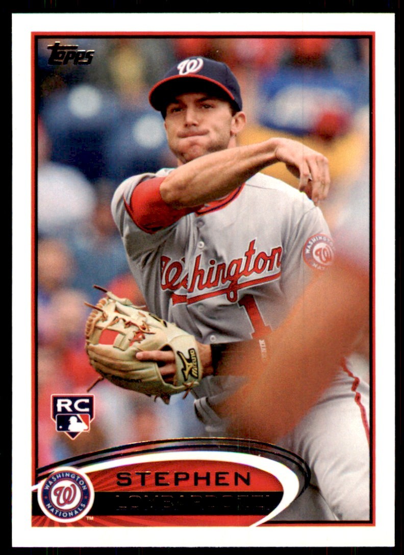 2012 Topps; Steve Lombardozzi Baseball Cards #134