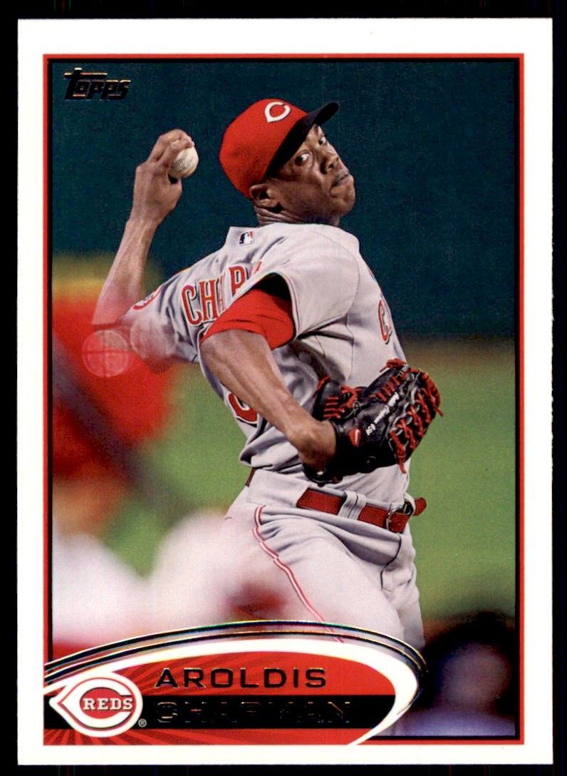 2012 Topps; Aroldis Chapman Baseball Cards #265