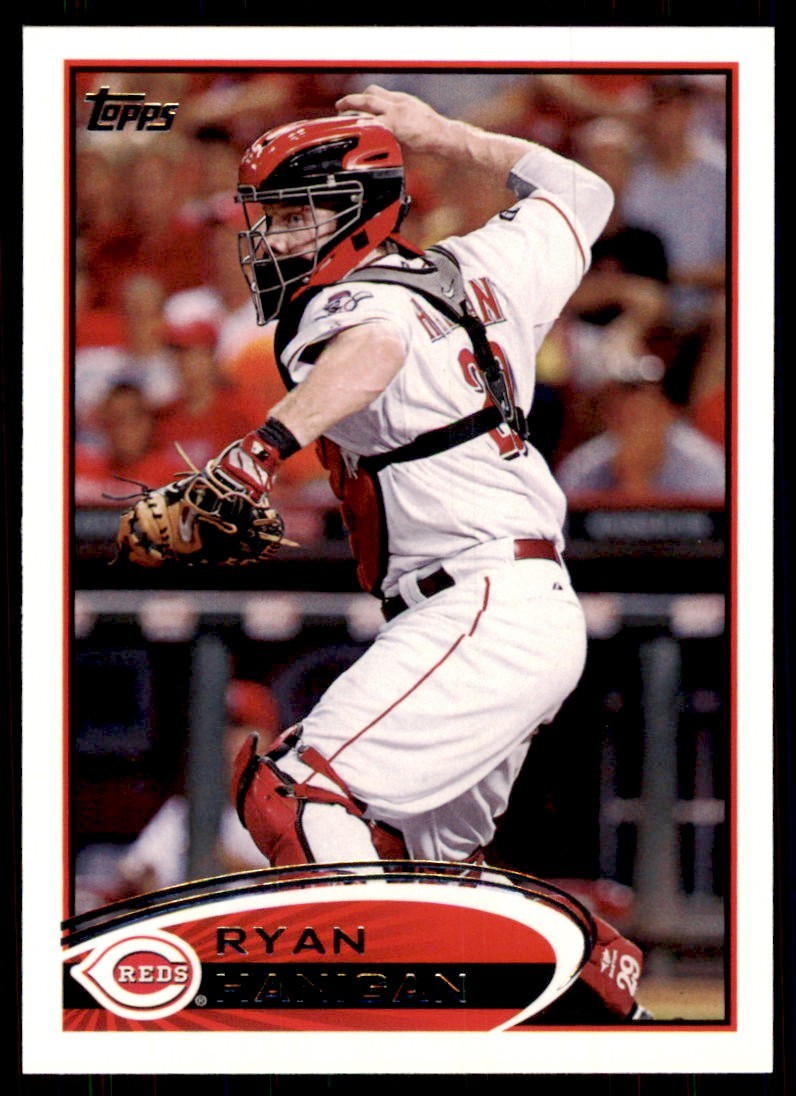2012 Topps; Ryan Hanigan Baseball Cards #226