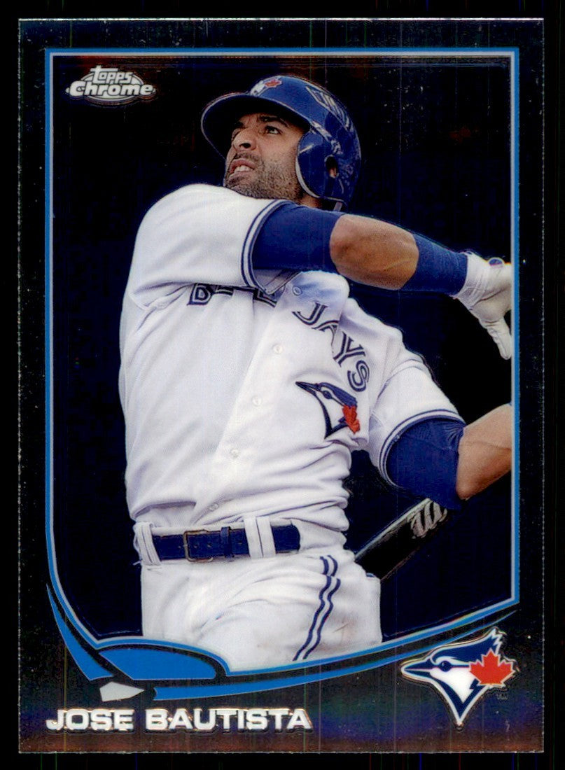 2013 Topps Chrome Jose Bautista Baseball Cards #94