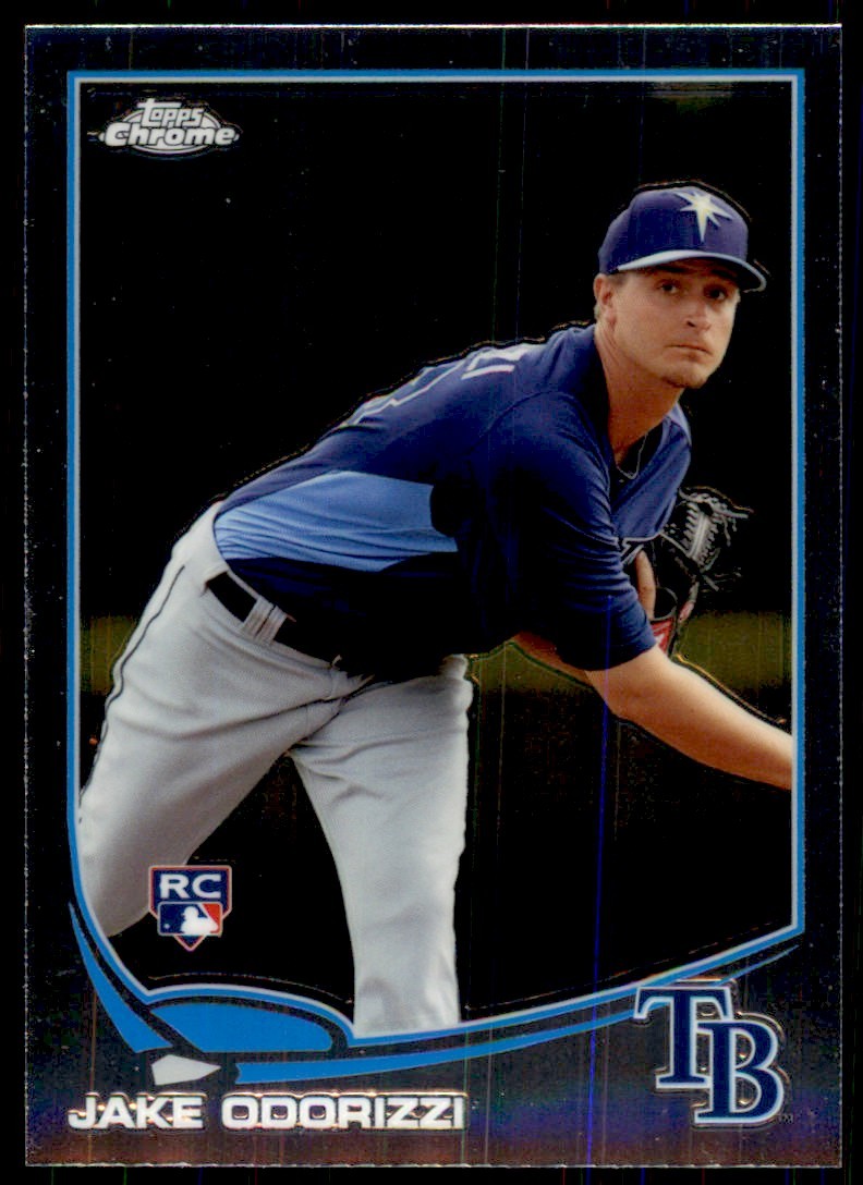 2013 Topps Chrome Jake Odorizzi Baseball Cards #192