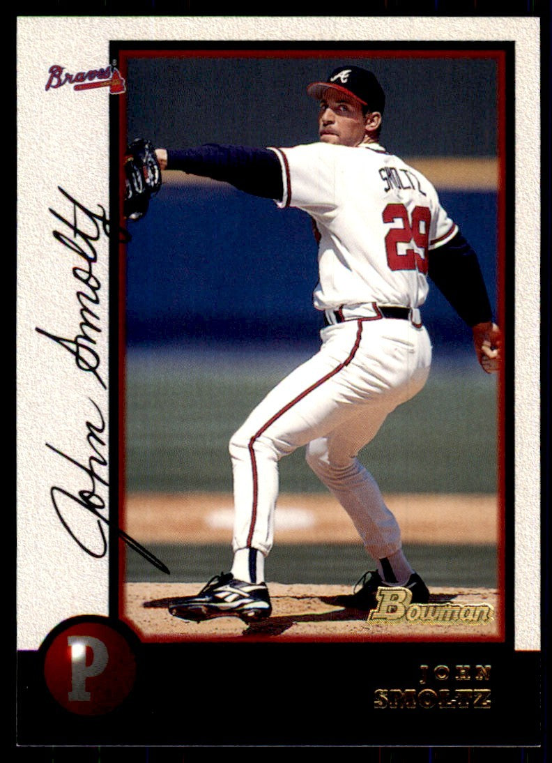 1998 Bowman John Smoltz A Baseball Cards #227