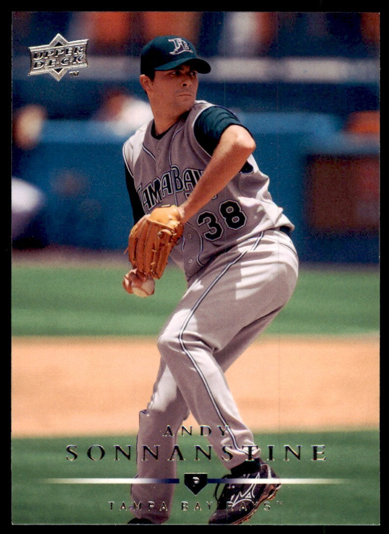 2008 Upper Deck Andy Sonnanstine Baseball Cards #82