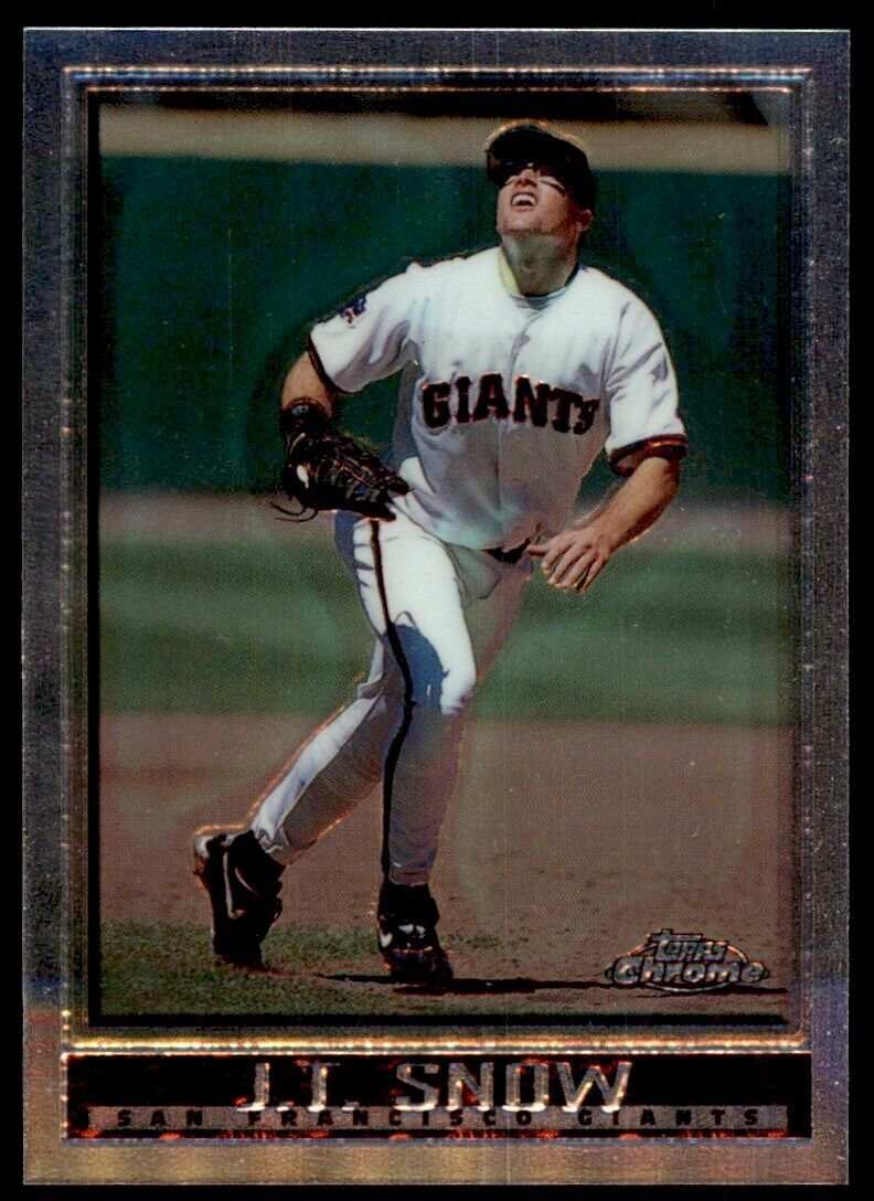 1998 Topps Chrome J.T. Snow Baseball Cards #151