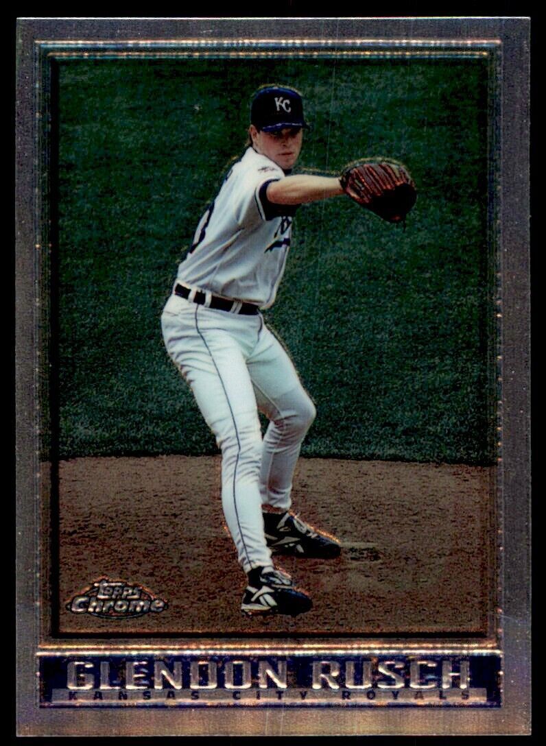 1998 Topps Chrome Glendon Rusch Baseball Cards #231