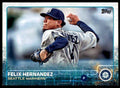 2015 Topps Felix Hernandez Baseball Cards #325