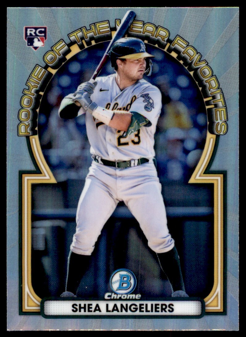 2023 Bowman Chrome Shea Langeliers Baseball Cards #ROYF-10