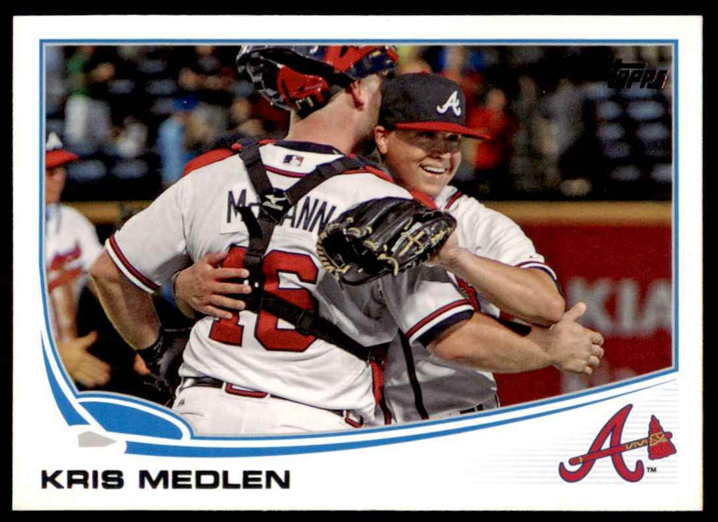 2013 Topps Kris Medlen Baseball Cards #344