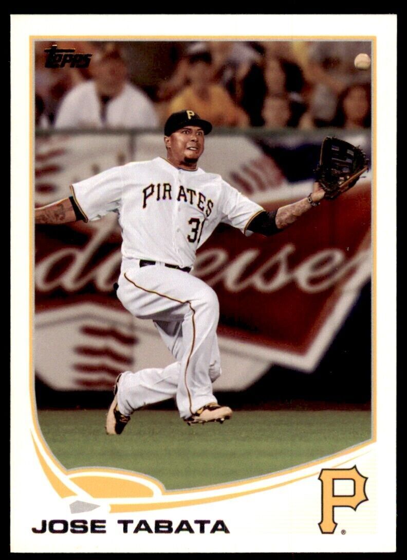 2013 Topps Jose Tabata B Baseball Cards #31