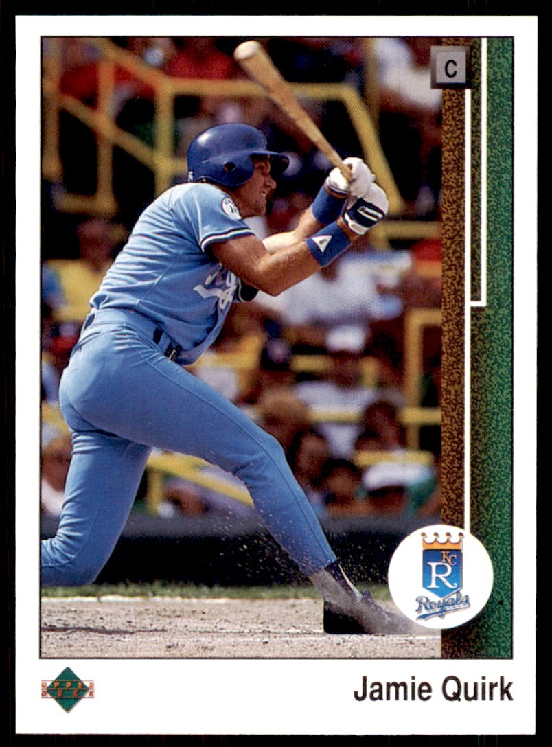 1989 Upper Deck Jamie Quirk Baseball Cards #620