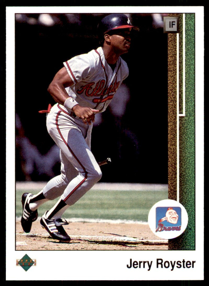 1989 Upper Deck Jerry Royster Baseball Cards #433