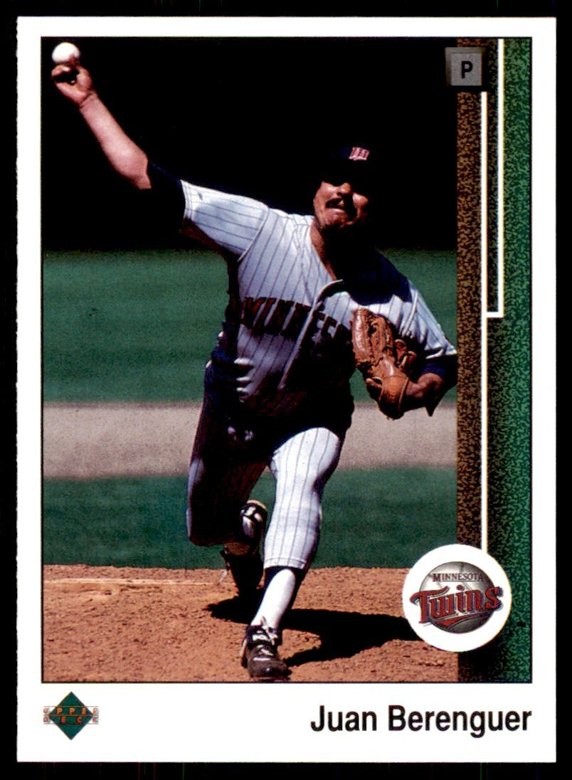 1989 Upper Deck Juan Berenguer Baseball Cards #232