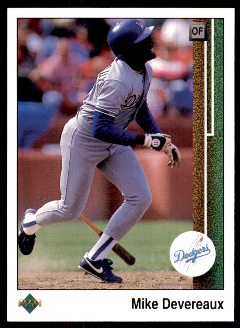 1989 Upper Deck Mike Devereaux Baseball Cards #68