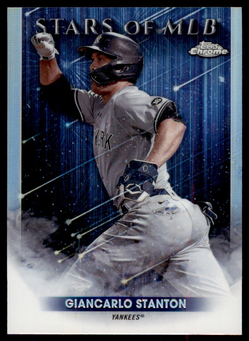 2022 Topps Chrome Giancarlo Stanton Baseball Cards #MLBC-49
