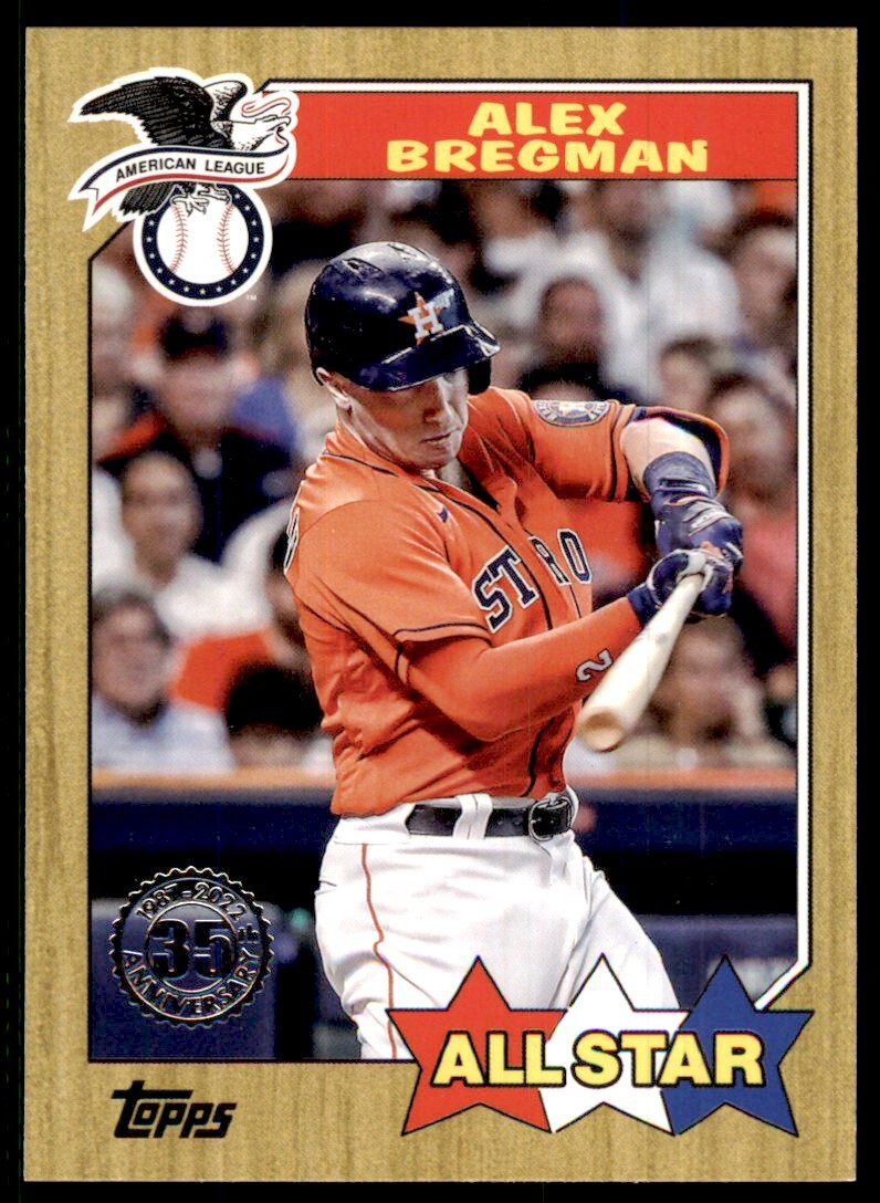 2022 Topps Alex Bregman A Baseball Cards #87AS-28