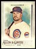 2020 Topps Allen & Ginter Kyle Schwarber Baseball Cards #239