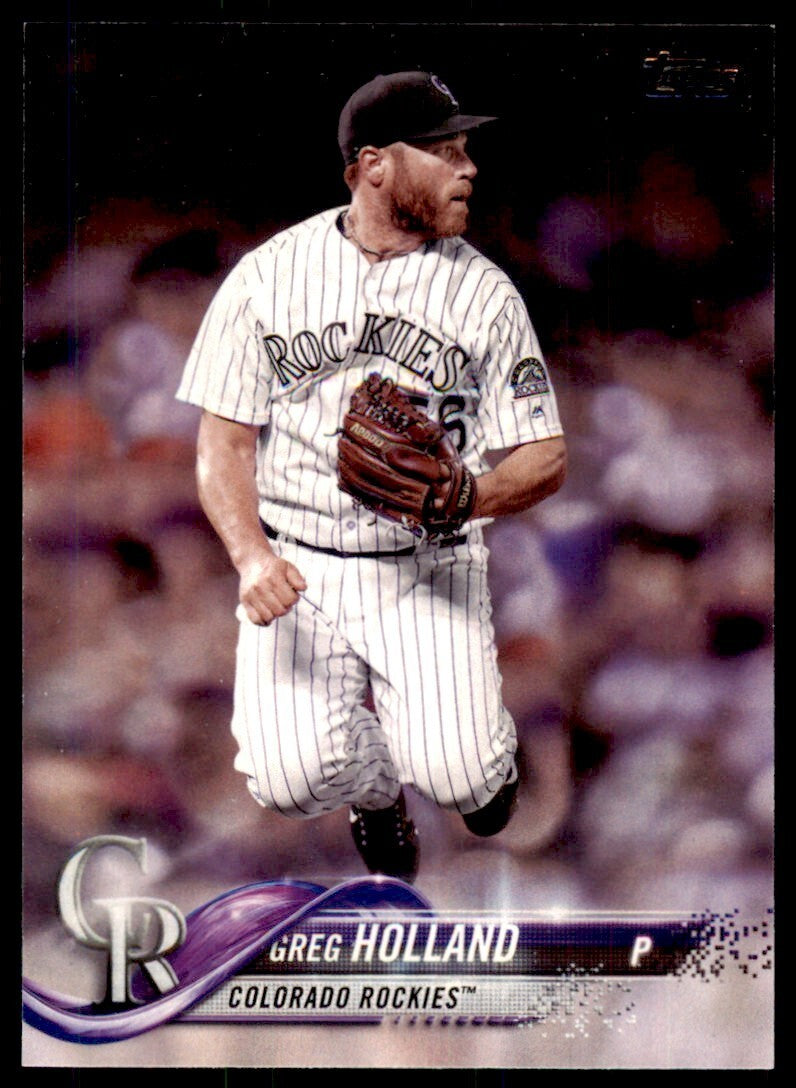 2018 Topps Greg Holland Baseball Cards #269