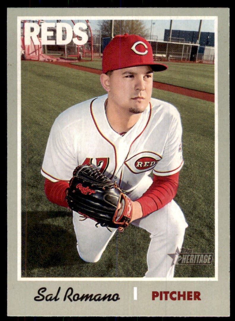 2019 Topps Heritage Sal Romano A Baseball Cards #133