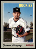 2019 Topps Heritage German Marquez Baseball Cards #260